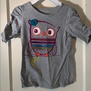 Children’s Place owl shirt size 7/8